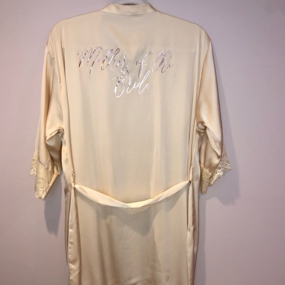 Sheer Gold Robe Intimates & Sleepwear | Silk Gold Robe Mother Of The Bride | Poshmark